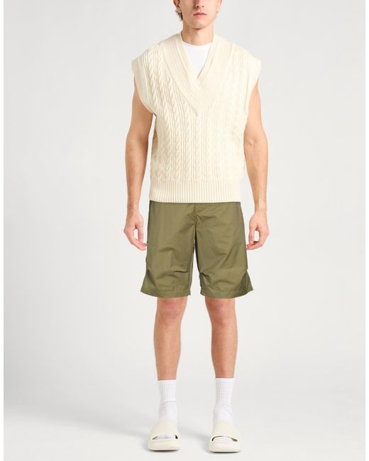 Maharishi Green Military Shorts & Bermuda Shorts Organic Cotton, Recycled Polyester for men