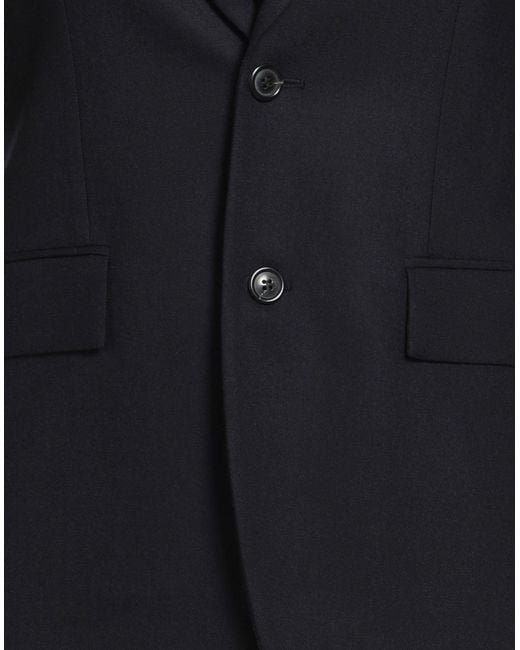 Grifoni Blue Blazer Wool, Elastane for men