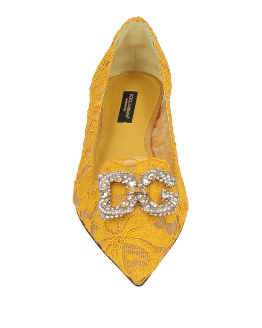 Mocassins Dolce & Gabbana en coloris Yellow