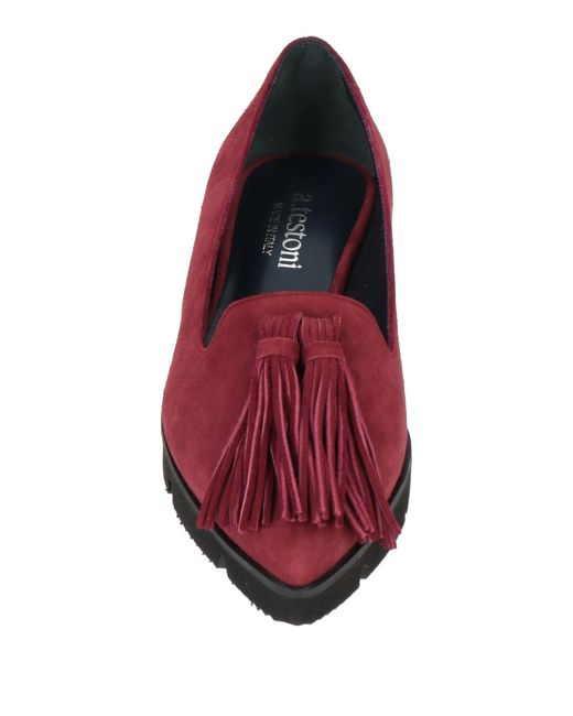 Testoni Red Loafer
