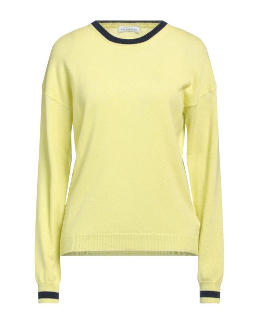 Ballantyne Yellow Acid Sweater Cashmere