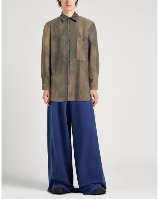 Uma Wang Green Shirts for men