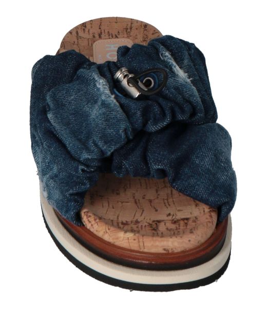 Hogan Blue Sandals