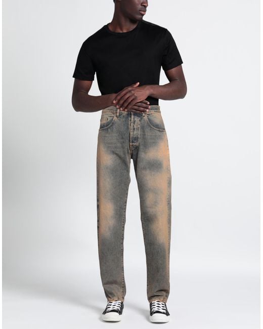 Aries Gray Jeans Cotton for men