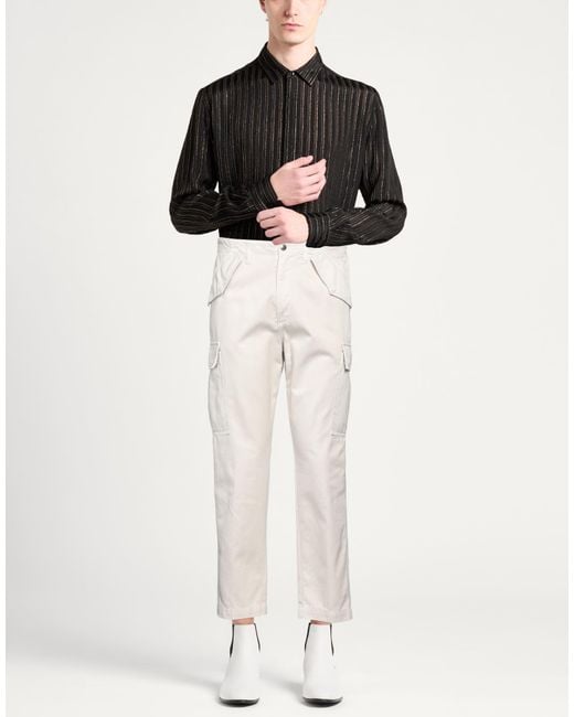 Dondup White Pants for men