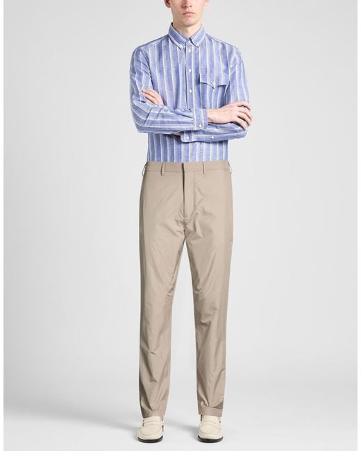 Dunhill Natural Taupe Pants Polyester for men