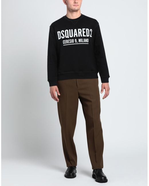 DSquared² Black Sweatshirt for men