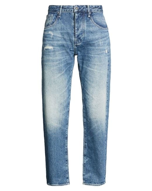 ARMANI EXCHANGE Blue Jeans Cotton, Elastane for men