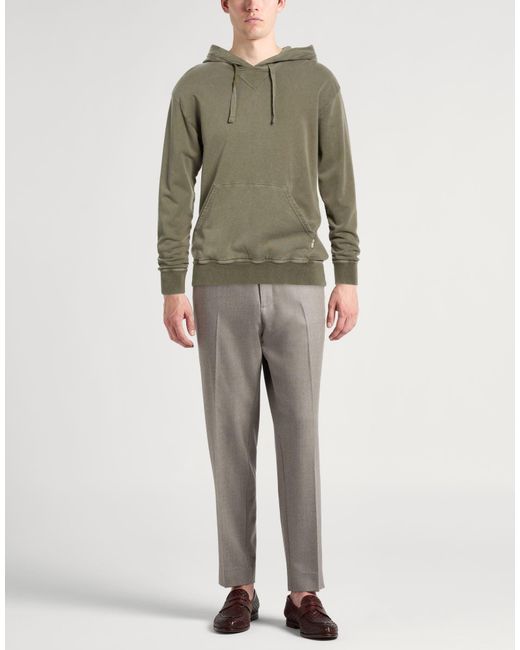 Crossley Green Military Sweatshirt Cotton for men