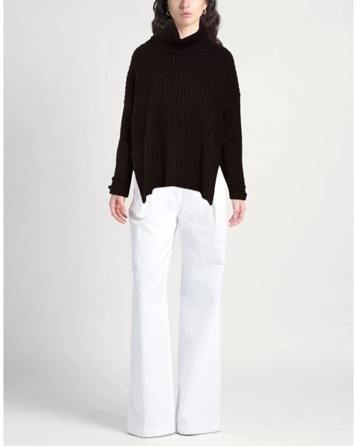European Culture Black Turtleneck
