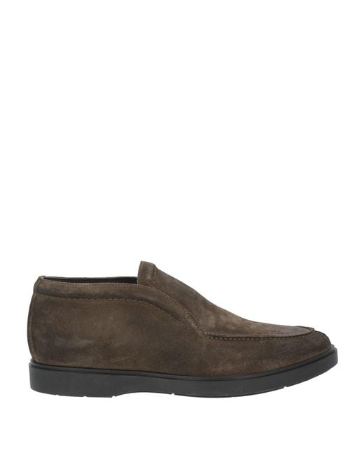 Tagliatore Brown Ankle Boots Leather for men