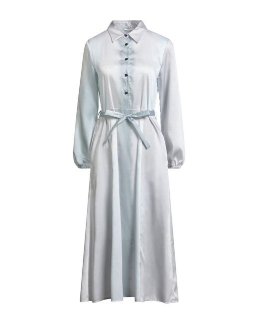 Peserico Gray Maxi Dresses