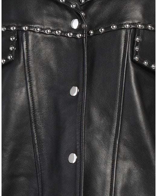 Gestuz Black Jacket Lambskin