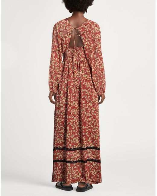 HUGO Red Maxi-Kleid