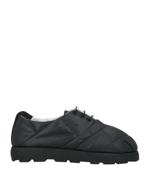 PIUMESTUDIO Black Sneakers Textile Fibers for men