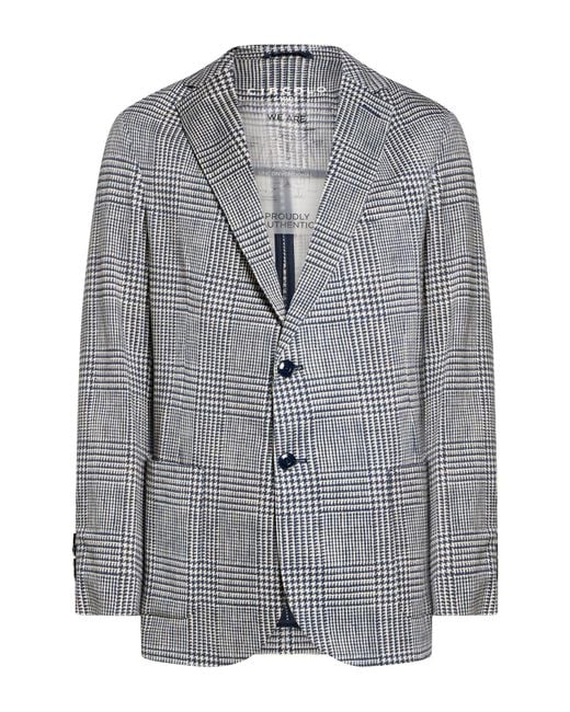 Circolo 1901 Gray Blazer Cotton, Elastane for men