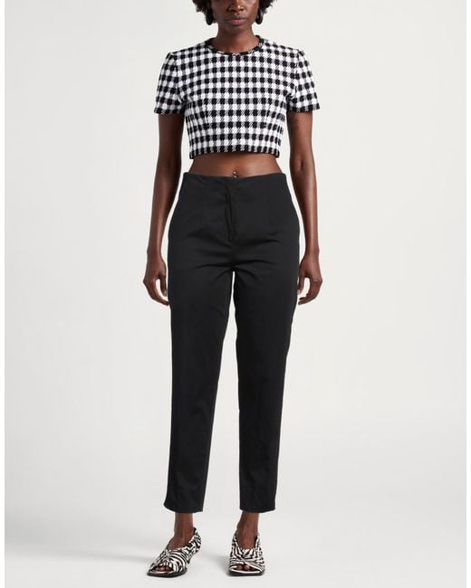 Beatrice B. Black Pants Cotton, Elastane