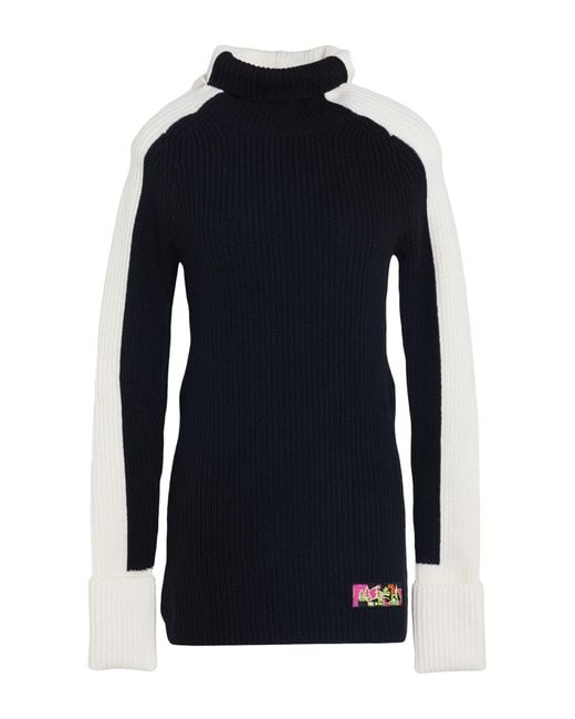 Emilio Pucci Blue Rollkragenpullover