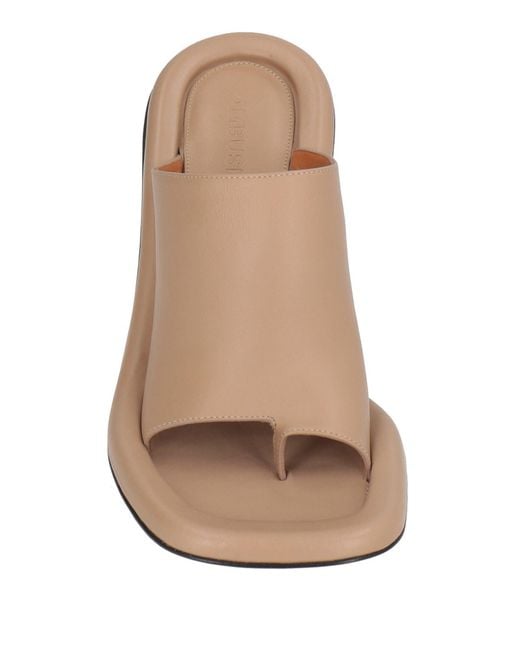 Ambush Brown Sand Sandals Leather