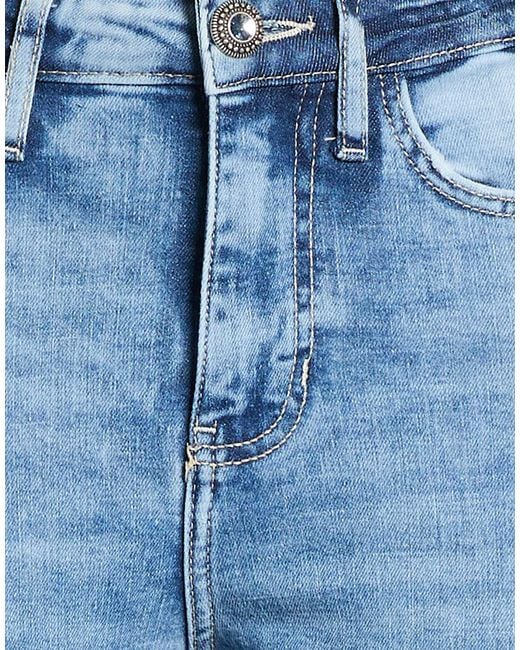 Guess Blue Jeans Cotton, Polyester, Elastomultiester, Elastane