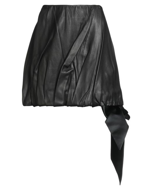 Helmut Lang Black Mini Skirts