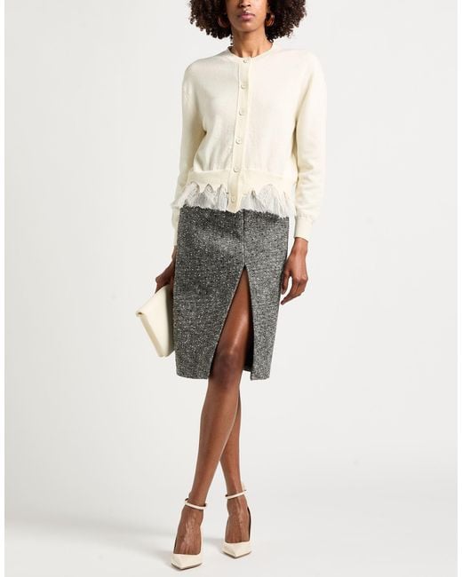 McQueen White Cardigans