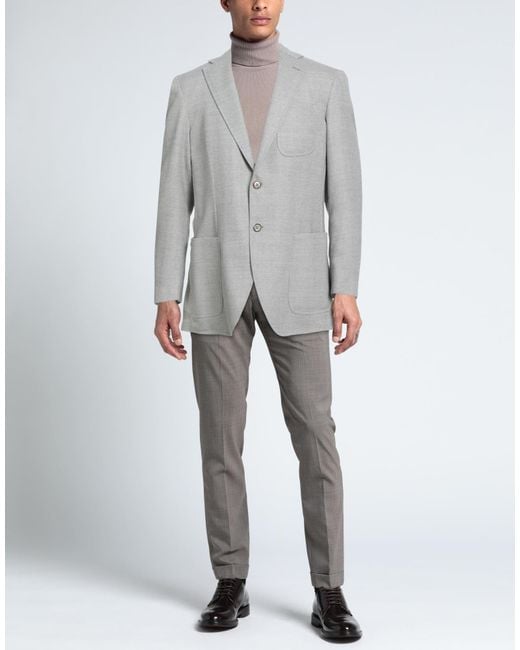 SCABAL® Gray Blazer Virgin Wool for men