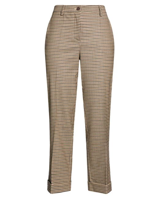 P.A.R.O.S.H. Natural Sand Pants Virgin Wool, Elastane