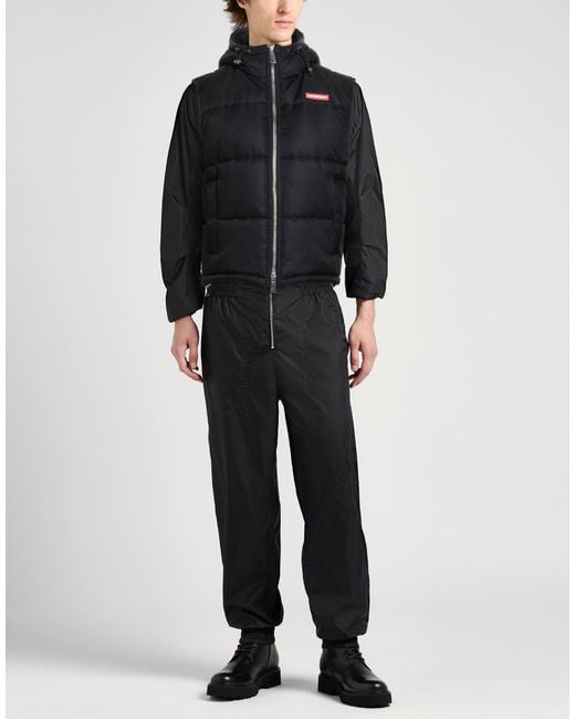Charles Jeffrey Black Vest Nylon for men
