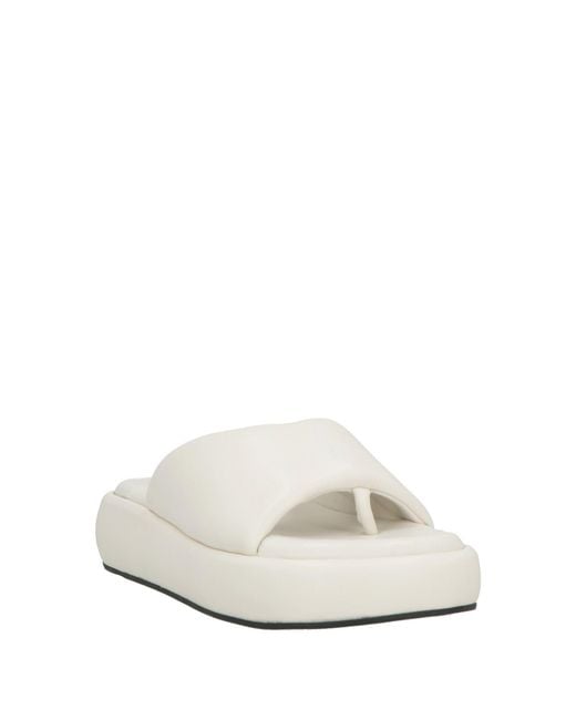 Simon Miller White Thong Sandal