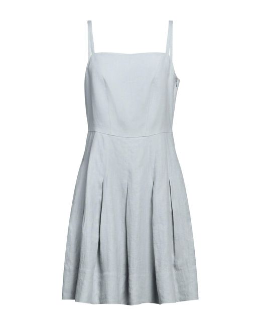Eleventy Gray Mini Dress