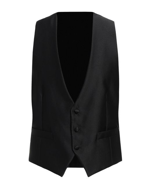 Emanuel Ungaro Black Waistcoat for men