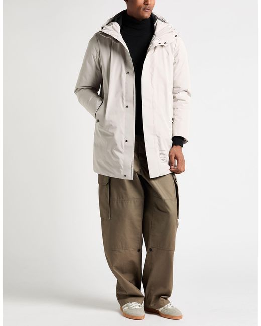 Paltò Gray Puffer for men