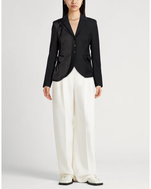 High White Tech Blazer Nylon, Elastane, Polyester