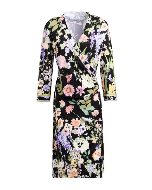 LEONARD Paris White Midi Dresses