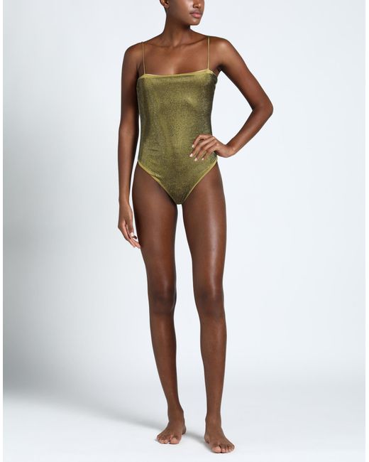 DISTRICT® by MARGHERITA MAZZEI Green One-piece Swimsuit