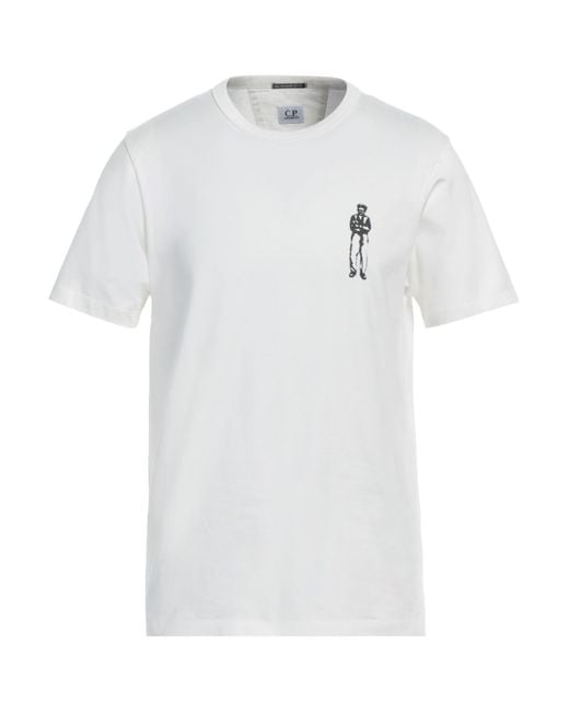 C P Company T-shirts in White für Herren