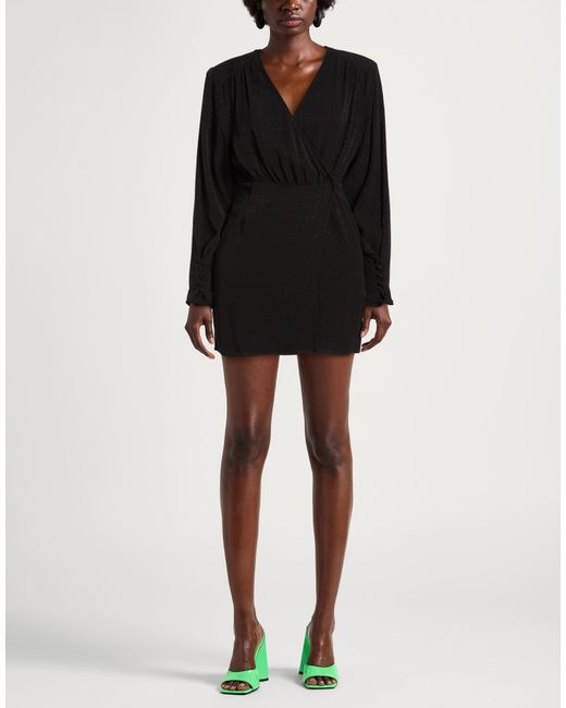 ROTATE BIRGER CHRISTENSEN Black Mini Dress