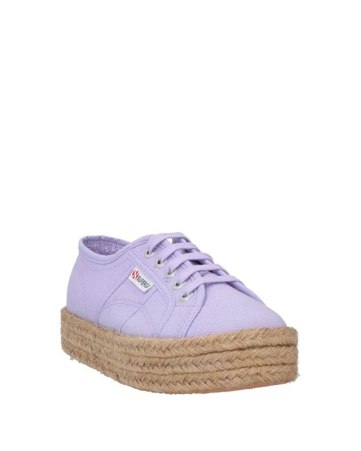 Superga Purple Espadrilles