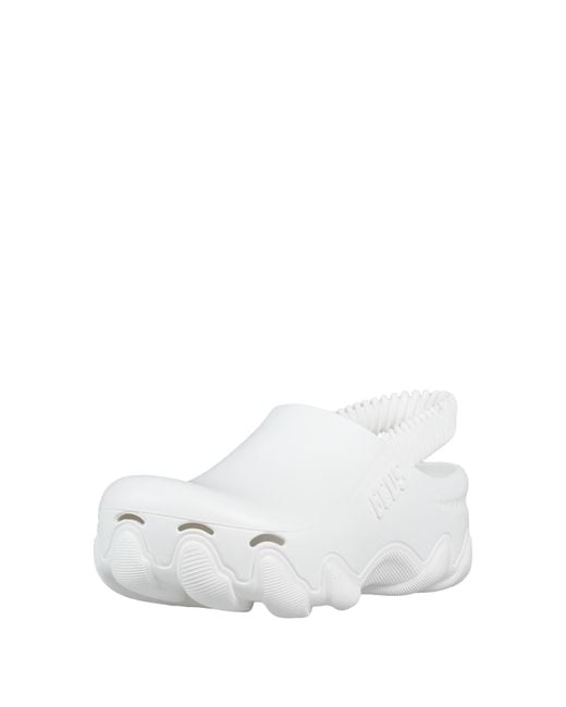 Gcds White Mules & Clogs