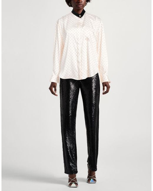 Sandro White Shirt Polyester