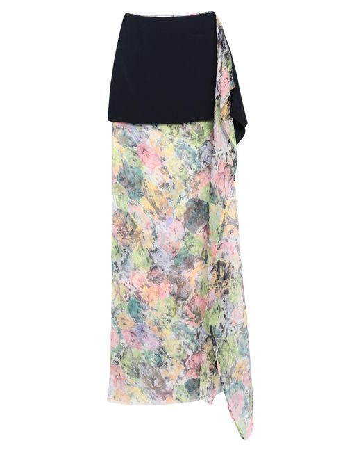 Dries Van Noten Multicolor Maxi Skirt