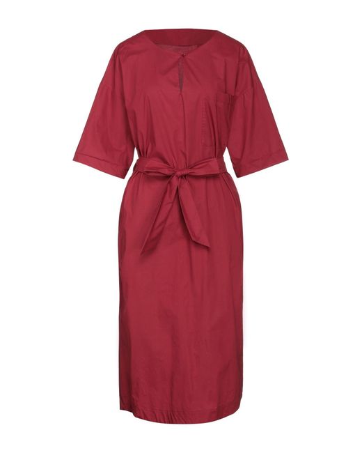 Momoní Red Midi Dress