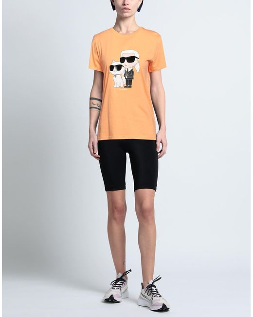 Karl Lagerfeld Orange T-shirt
