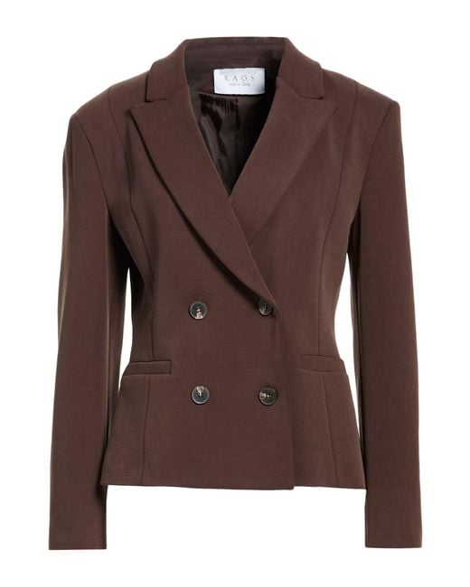 Kaos Brown Blazer