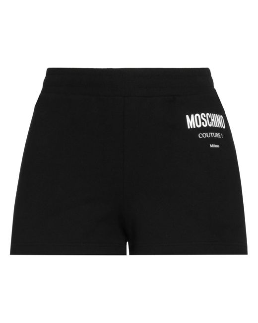 Moschino Black Shorts & Bermuda Shorts
