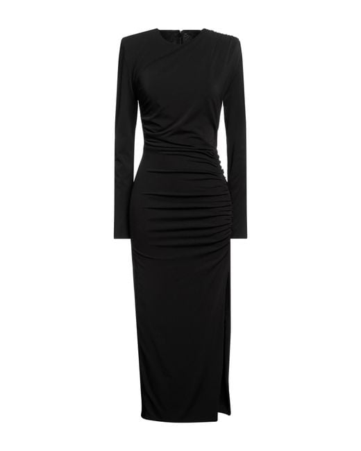 FEDERICA TOSI Black Midi Dress