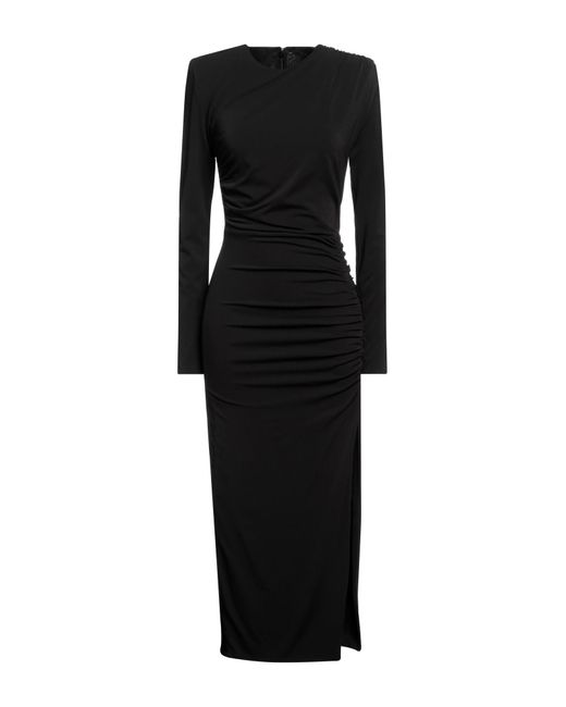 FEDERICA TOSI Black Midi Dress