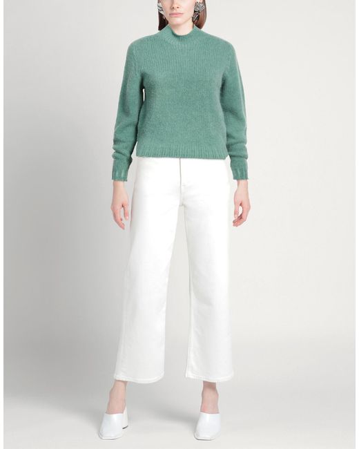 AROVESCIO Green Rollkragenpullover