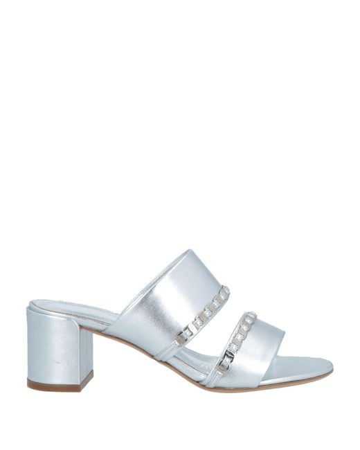 Ferragamo white cheap sandals
